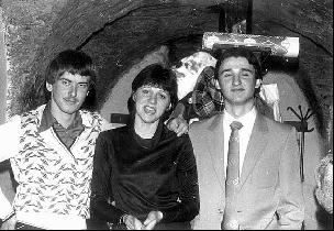 Class party in Labyrint (December 1981)